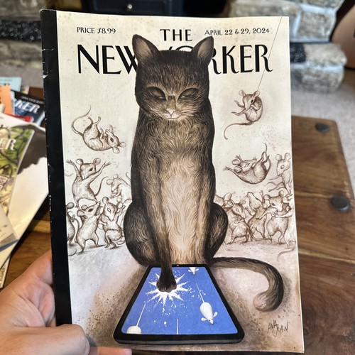 New yorker magazine apr - magazine, &