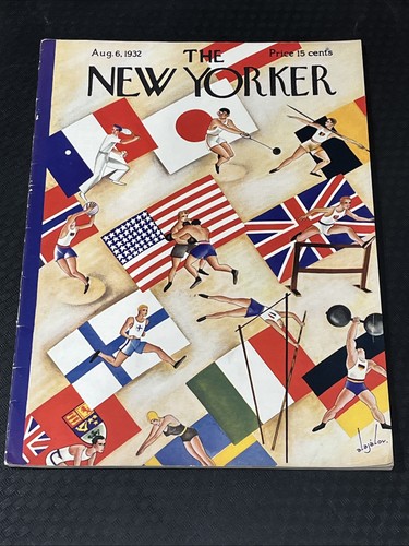 The new yorker magazine - -, aug