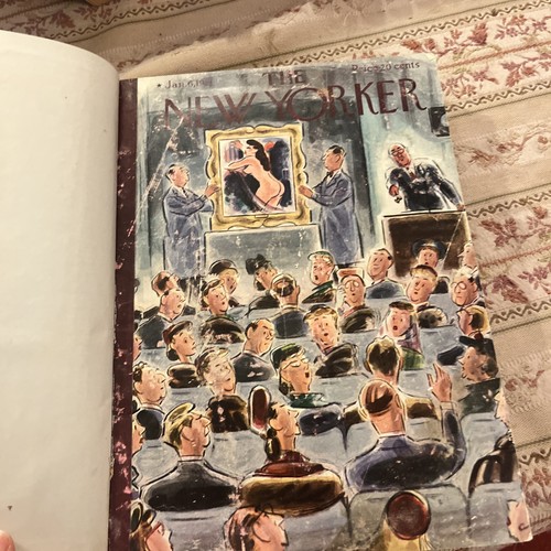 New yorker magazine bound - magazine,