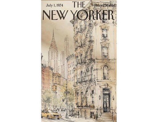 New yorker magazine cover - new,