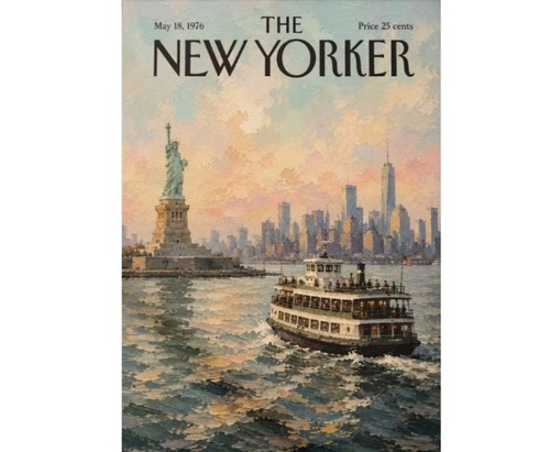 New yorker magazine cover - new,