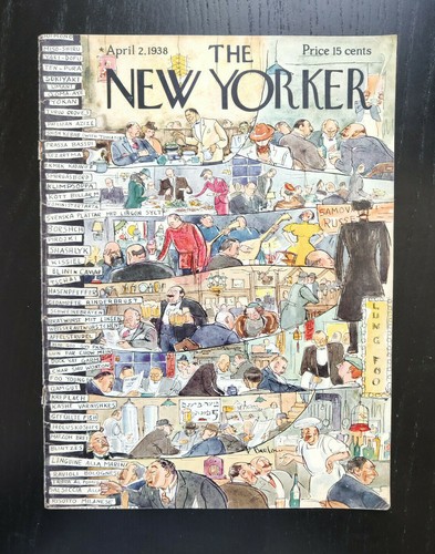 New yorker magazine - magazine, cover