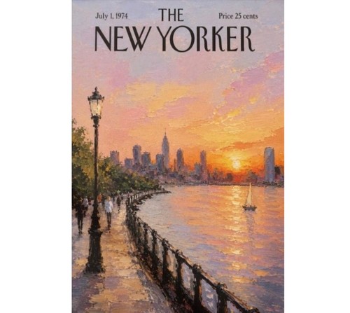 New yorker magazine cover - magazine,