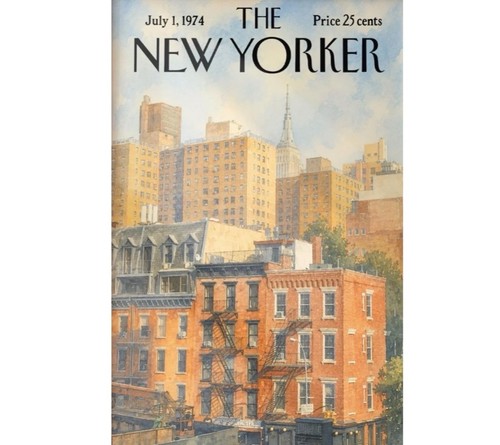 New yorker magazine cover - yorker,