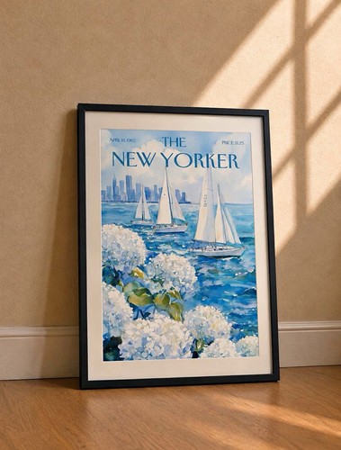 Framed print sailing - framed,