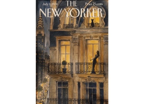 New yorker magazine cover - new,