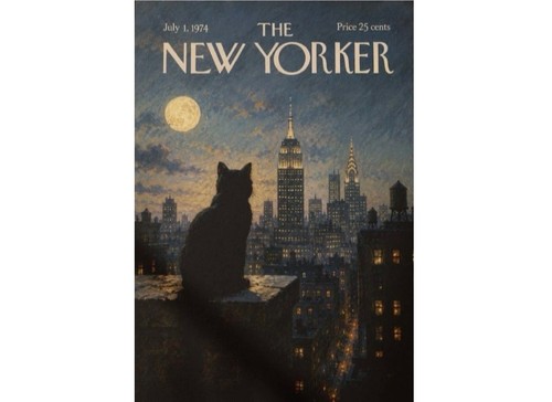 New yorker magazine cover - magazine,