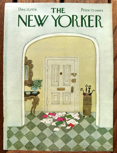 New yorker magazine cover only - new,