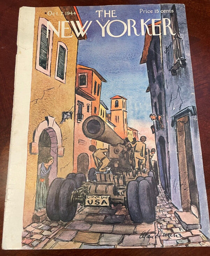 New yorker magazine cover - new, 1944