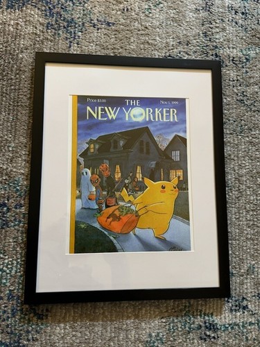 Framed print new yorker - print, of