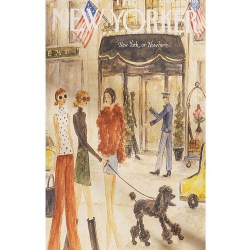 New yorker magazine cover - magazine,