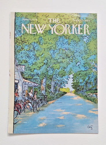 New yorker magazine cover - new,