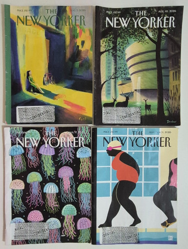 New yorker magazine - magazine:, august